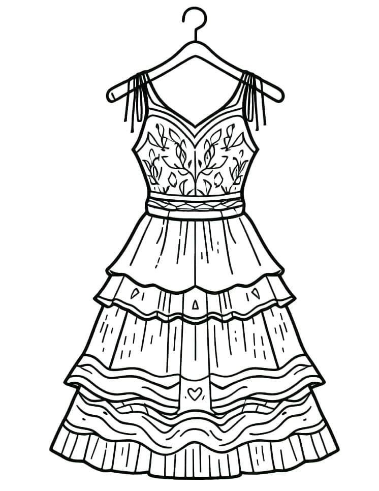 ระบายสี การแต่งกายปกติ