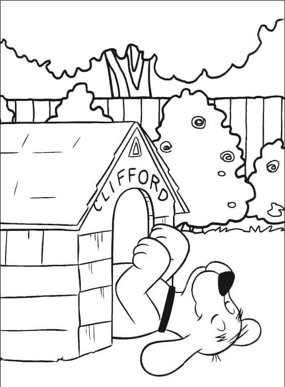 ระบายสี คลิฟฟอร์ดตลก