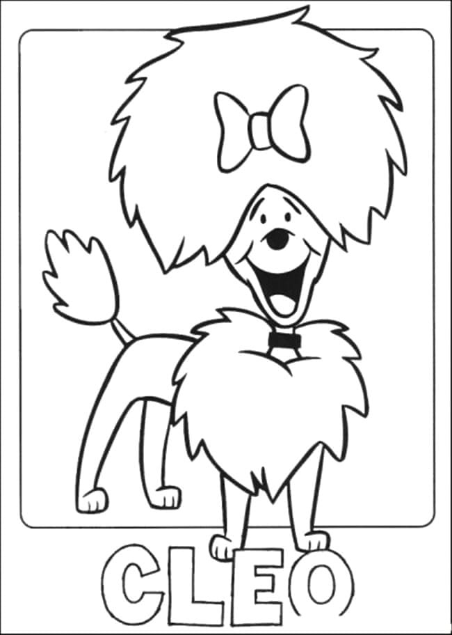 ระบายสี คลีโอ ดิลเลอร์ จากคลิฟฟอร์ด