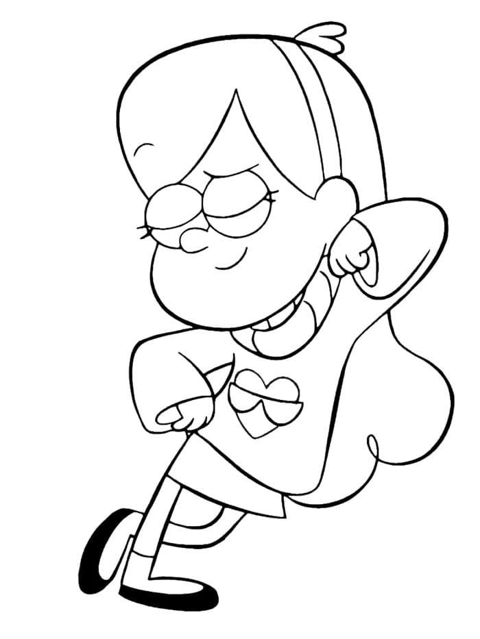 ระบายสี กราวิตี้ฟอลส์ เมเบลไพน์ส