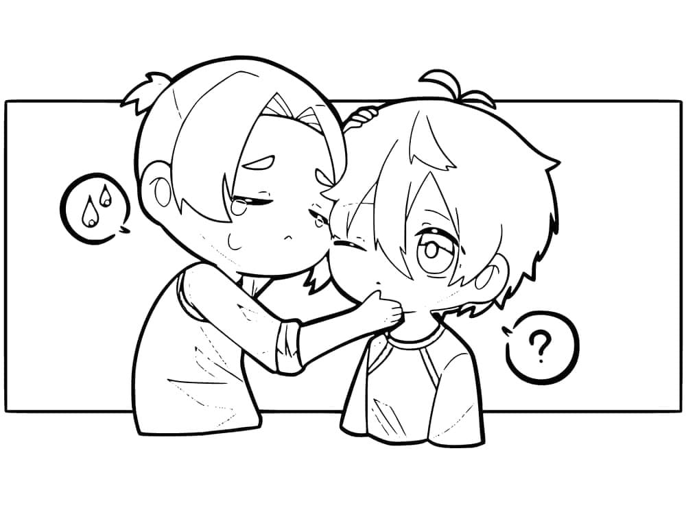 ระบายสี กุญแจสีฟ้าสุดน่ารัก