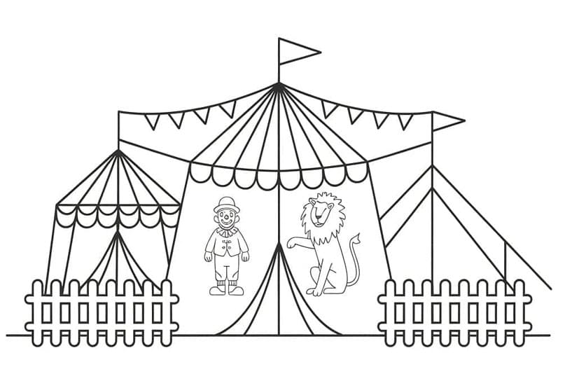 ระบายสี ละครสัตว์พื้นฐาน