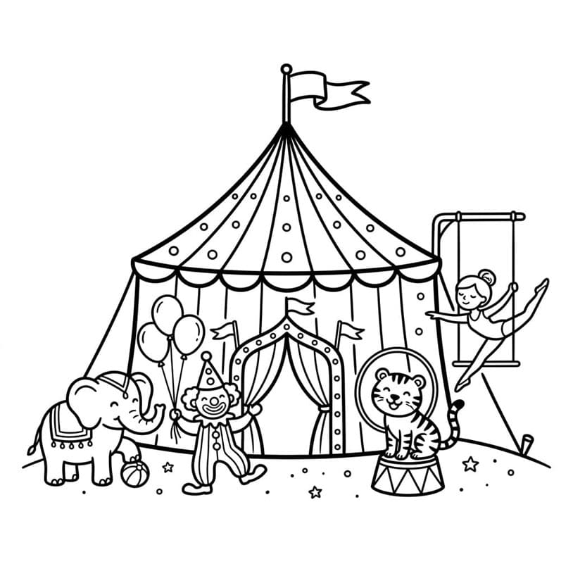 ระบายสี ละครสัตว์ที่ดี