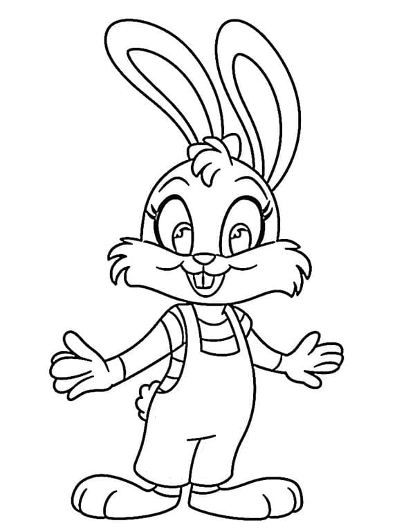 ระบายสี โลล่า บันนี่ น่ารัก