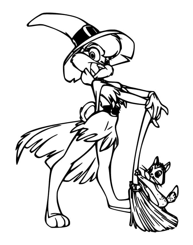 ระบายสี โลล่า บันนี่ วิช