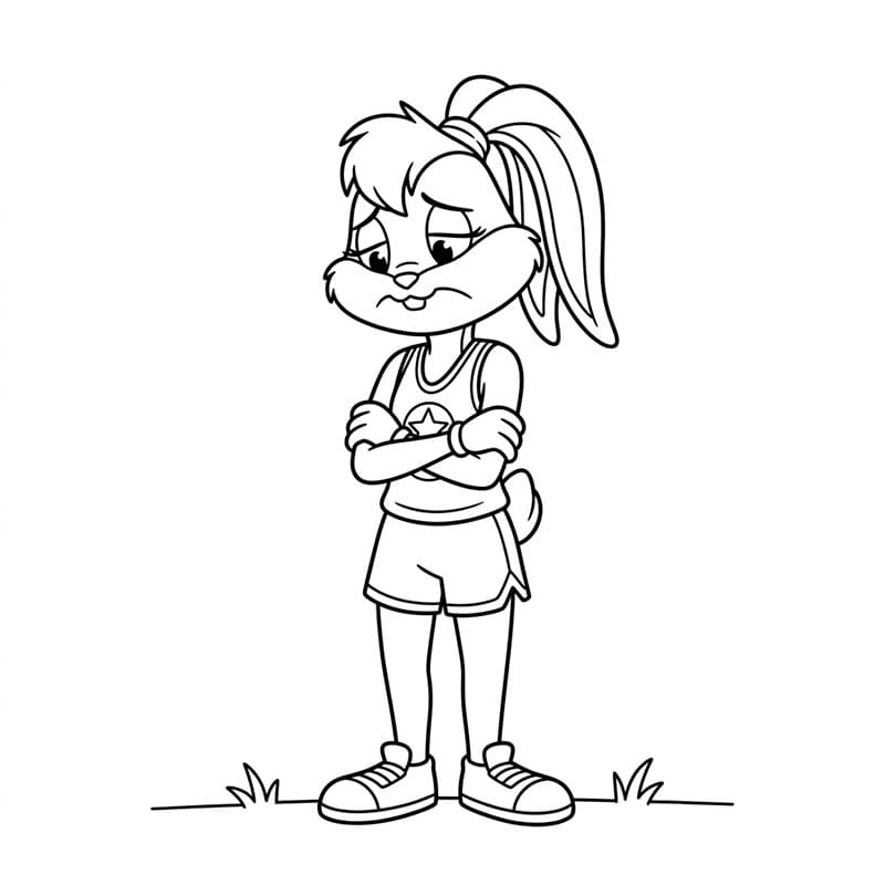 ระบายสี โลล่าขี้งอน