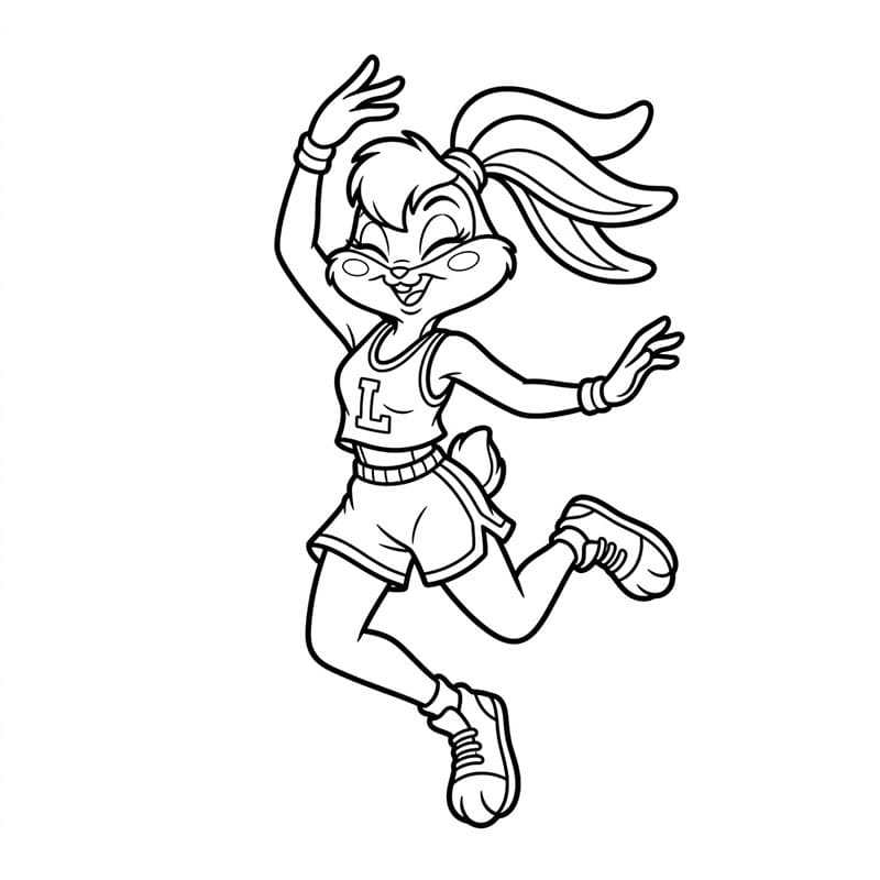 ระบายสี โลล่ากระโดดสนุก