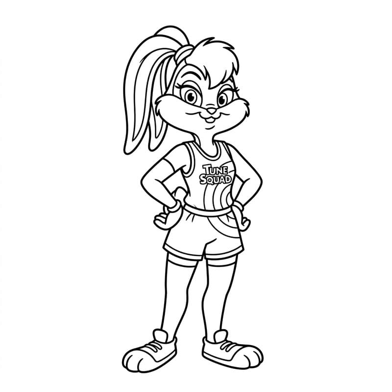 ระบายสี โลล่า บันนี่