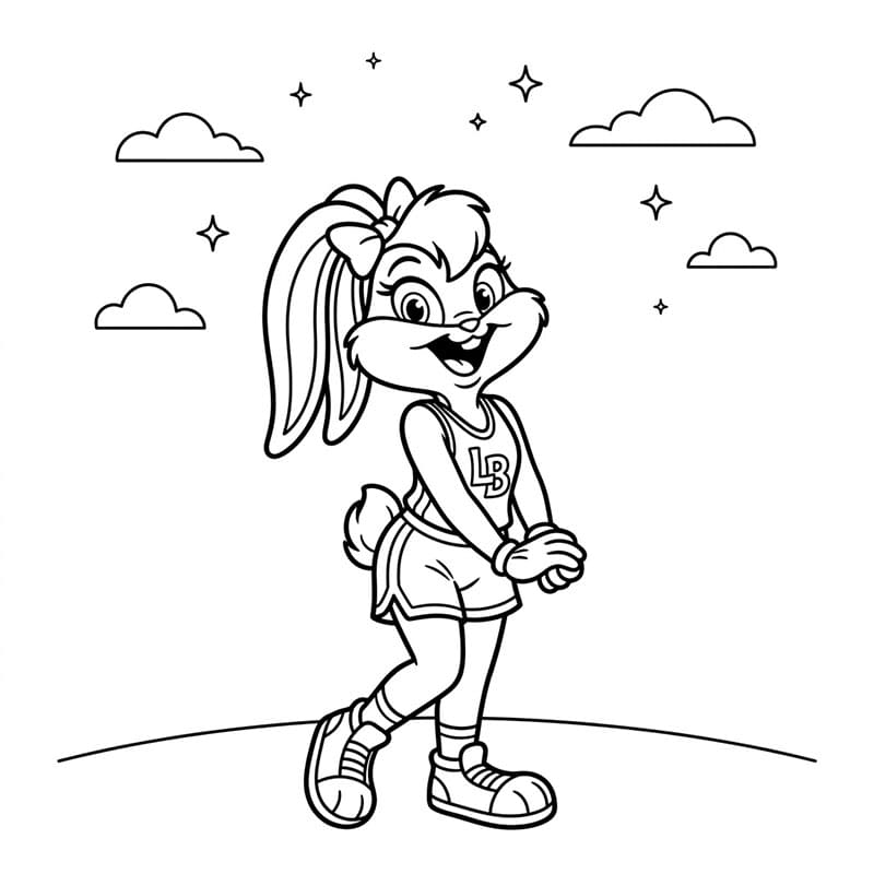 ระบายสี โลล่าวิ่งเล่น