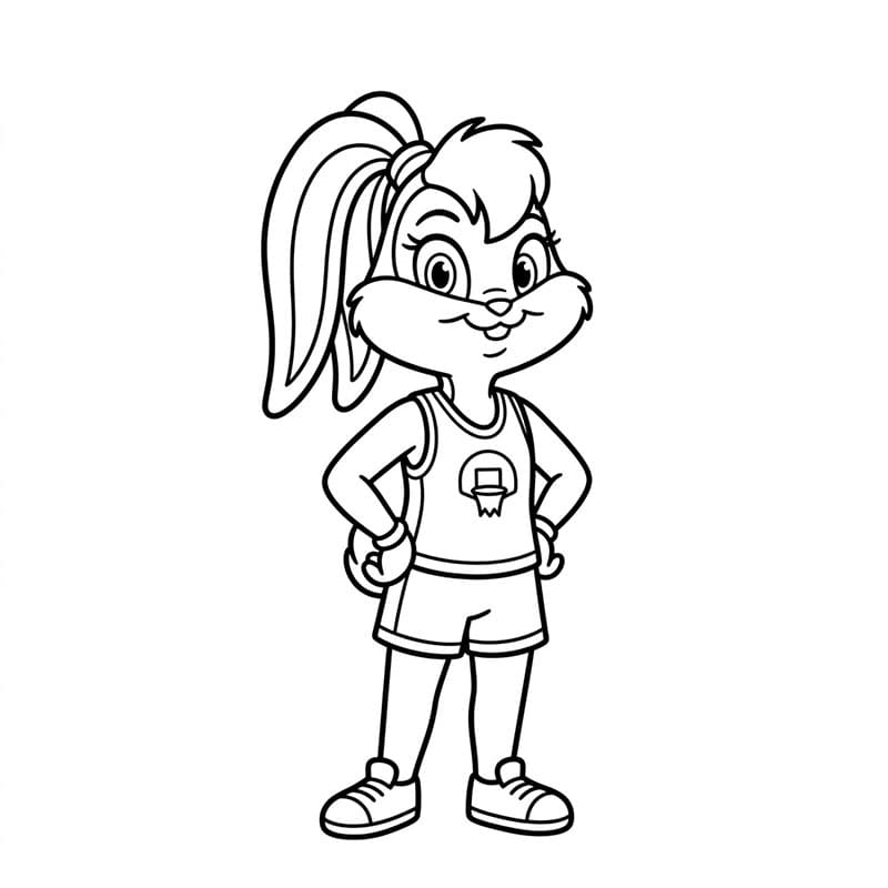 ระบายสี โลล่ายิ้มสดใส