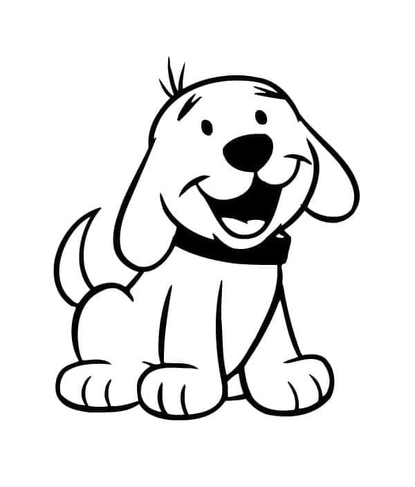 ระบายสี ลูกสุนัขน่ารักชื่อคลิฟฟอร์ด