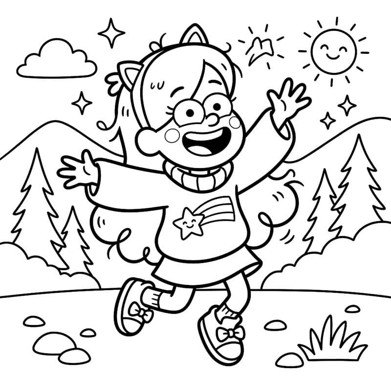 ระบายสี เมเบลเต้นรำ