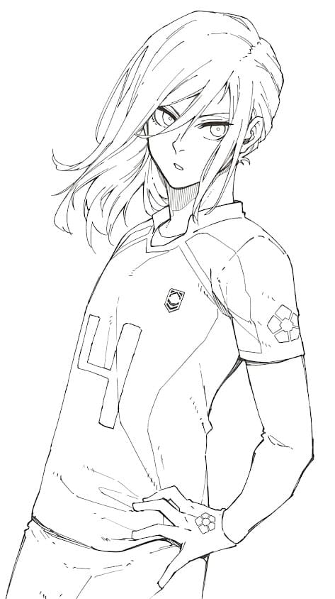 ระบายสี นักเตะเดียวดาย