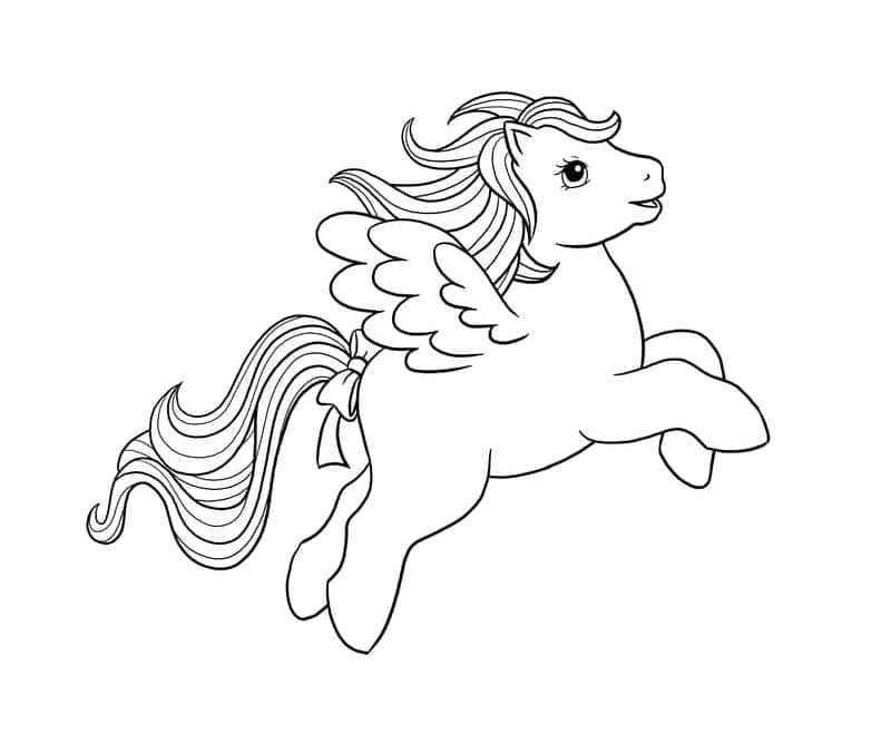 ระบายสี เพกาซัสแสนน่ารัก