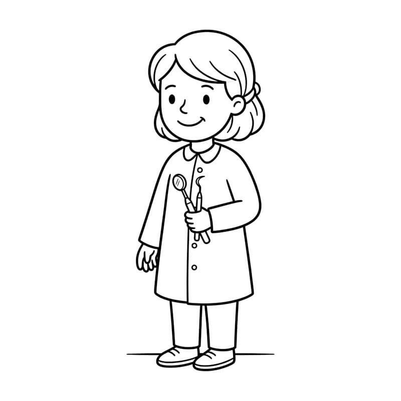 ระบายสี ผู้ช่วยทันตแพทย์