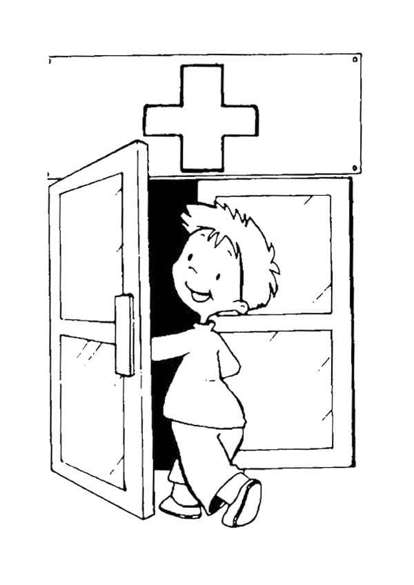 ระบายสี พยาบาลชาย