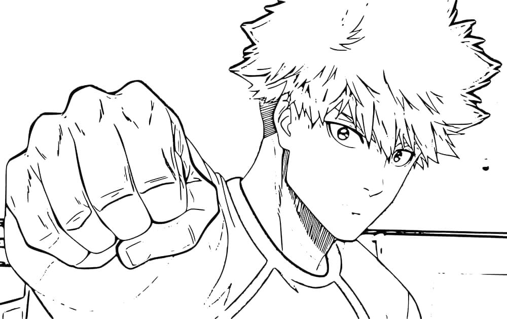 ระบายสี เร็นสุเกะ คุนิกามิ