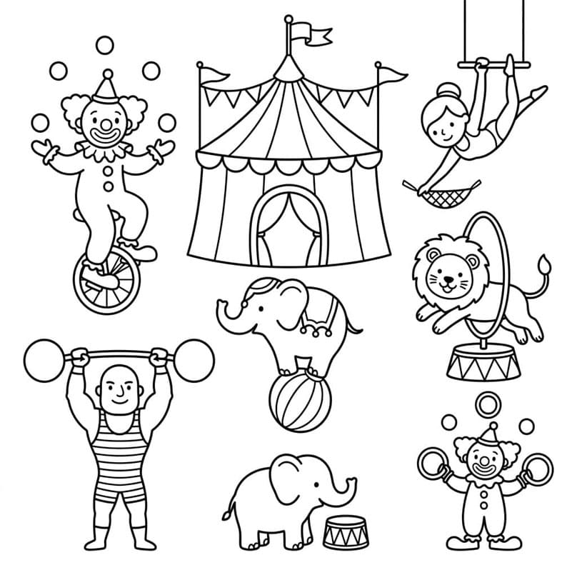 ระบายสี เรื่องตลกในคณะละครสัตว์