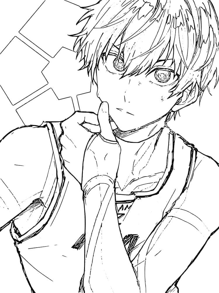 ระบายสี ทาคาโอะ โยรุอิจิ อิซากิ