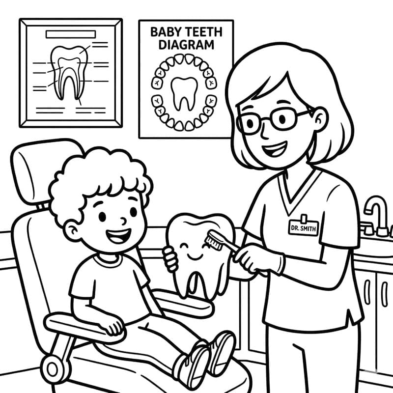 ระบายสี ทันตแพทย์ที่น่าสนใจ