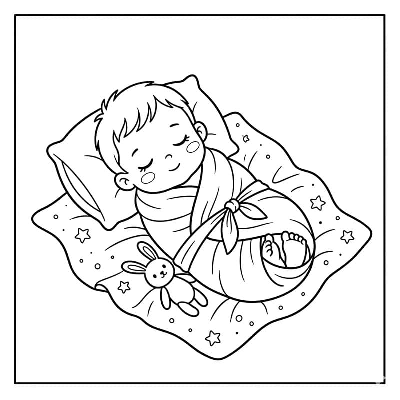 ระบายสี ทารก พิมพ์ได้ฟรี