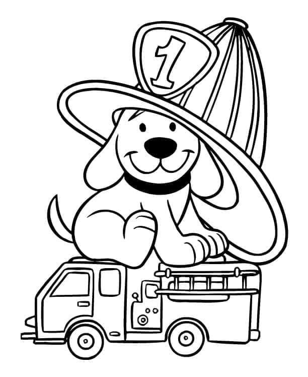 ระบายสี วันลูกสุนัขของคลิฟฟอร์ด