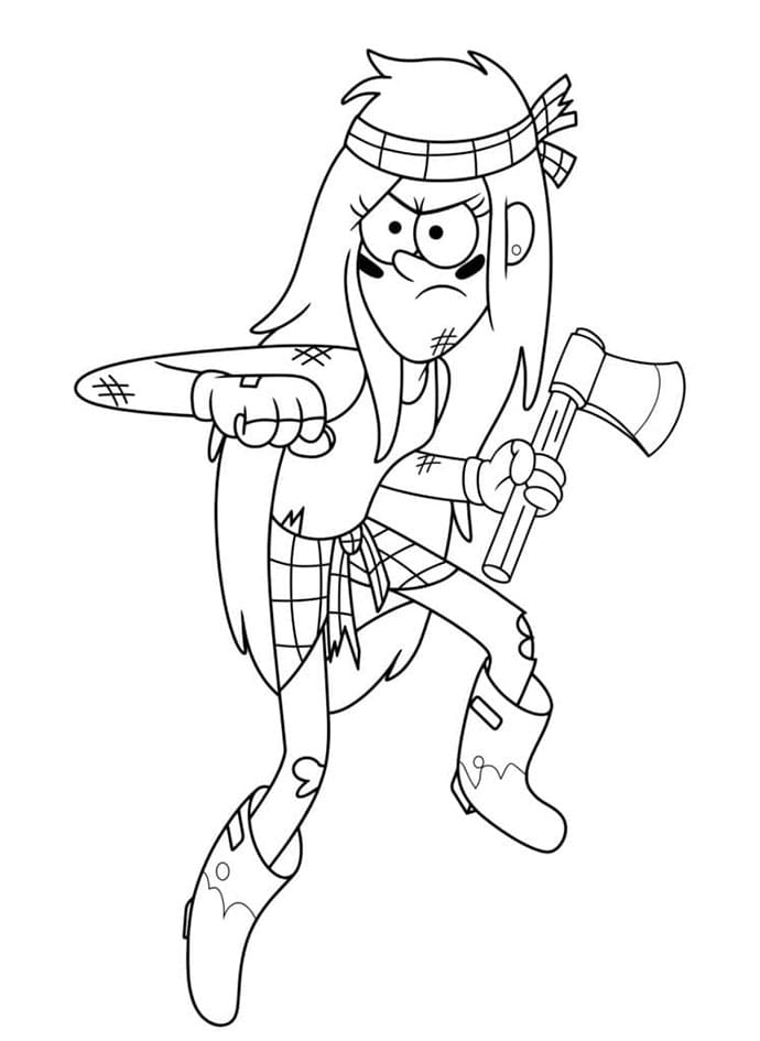 ระบายสี เวนดี้สุดเท่จาก แกร์วิตี้ฟอล