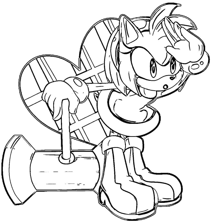 ระบายสี เอมี่ โรสผู้ช่างสงสัย