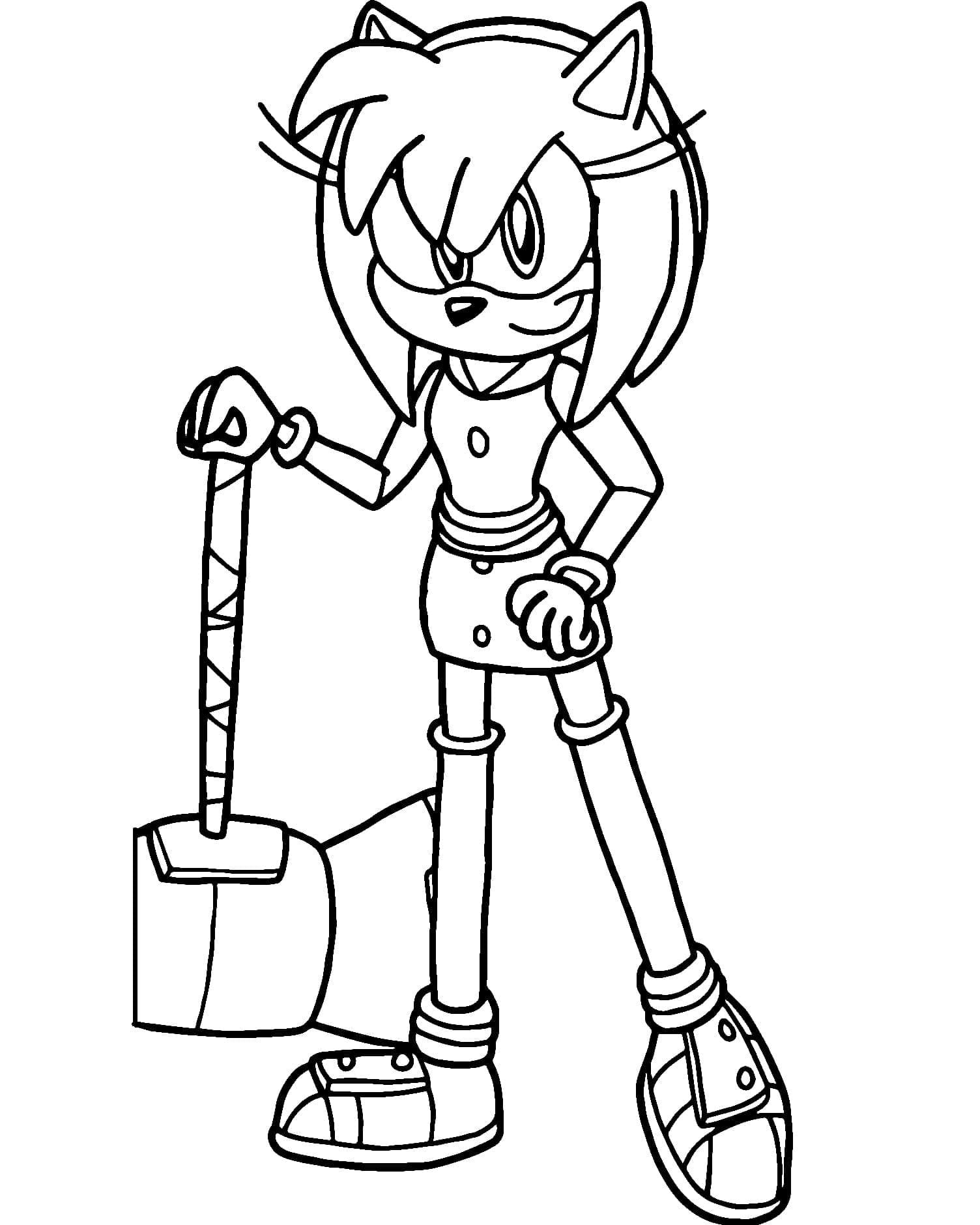 ระบายสี เอมี่ โรส เท่มาก