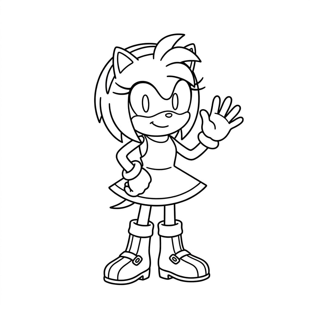 ระบายสี เอมี โรส ขี้เล่น