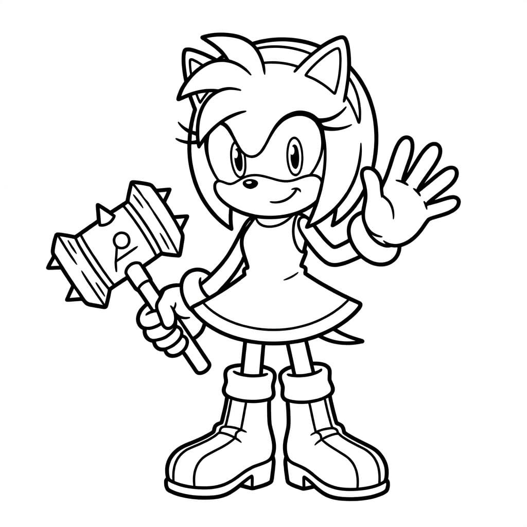 ระบายสี เอมี โรส กล้าหาญ