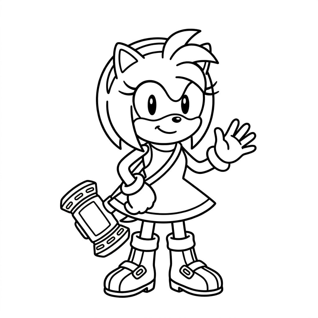 ระบายสี เอมี โรส น่าตื่นเต้น