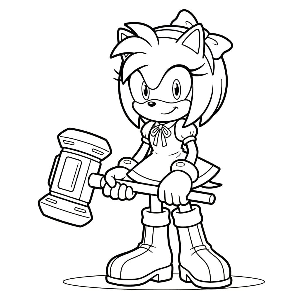 ระบายสี เอมี โรส เปล่งประกาย