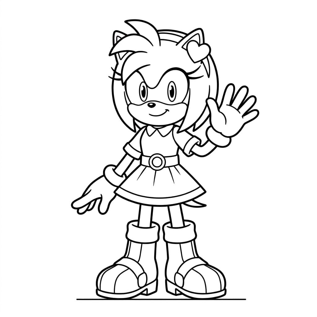 ระบายสี เอมี โรส แสนหวาน