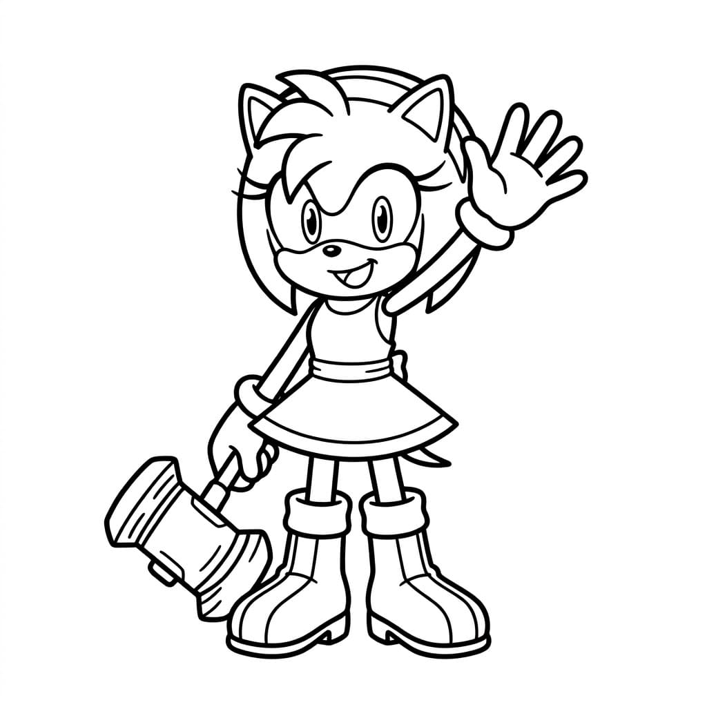 ระบายสี เอมี โรส เท่ห์