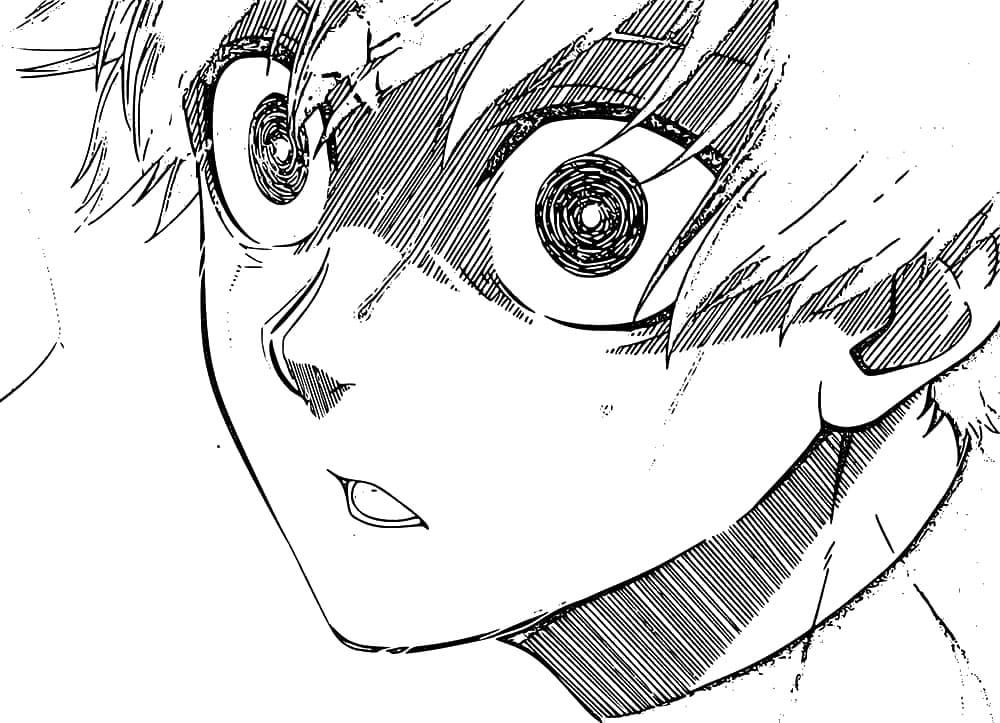 ระบายสี โยอิจิ อิซากิ จาก ขังดวลแข้ง