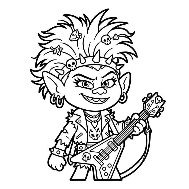 ระบายสี บาร์บจากโทรลล์