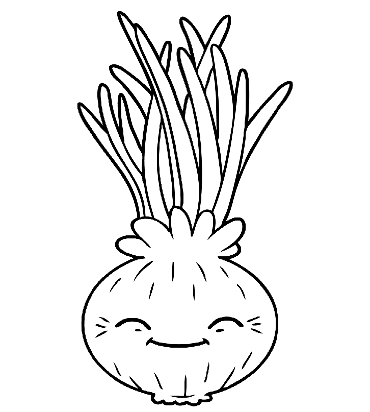 ระบายสี หัวหอมยิ้ม
