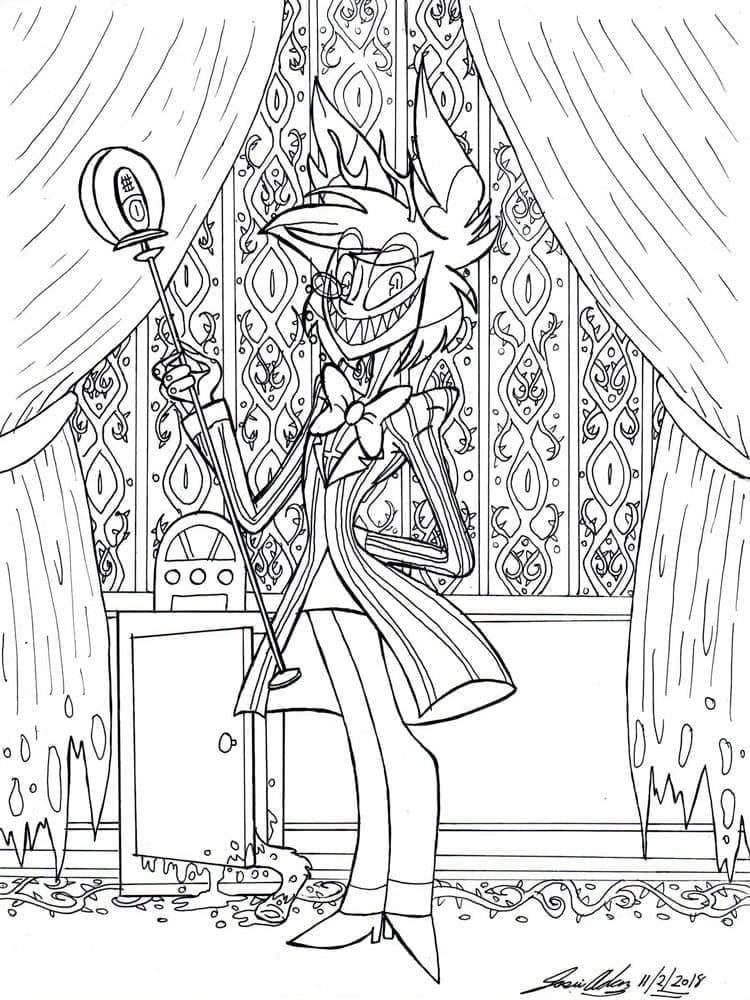 ระบายสี อลาสเตอร์ ฮาซบิน โฮเทล