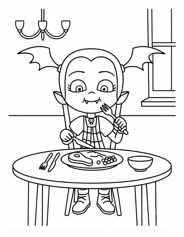 ระบายสี แวมไพรีนาการกิน